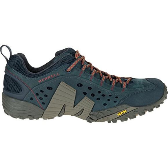 NWT Merrell Men’s Walking Hiking Shoes Blue Wing Size 12 Trail Sneakers - Picture 2 of 3